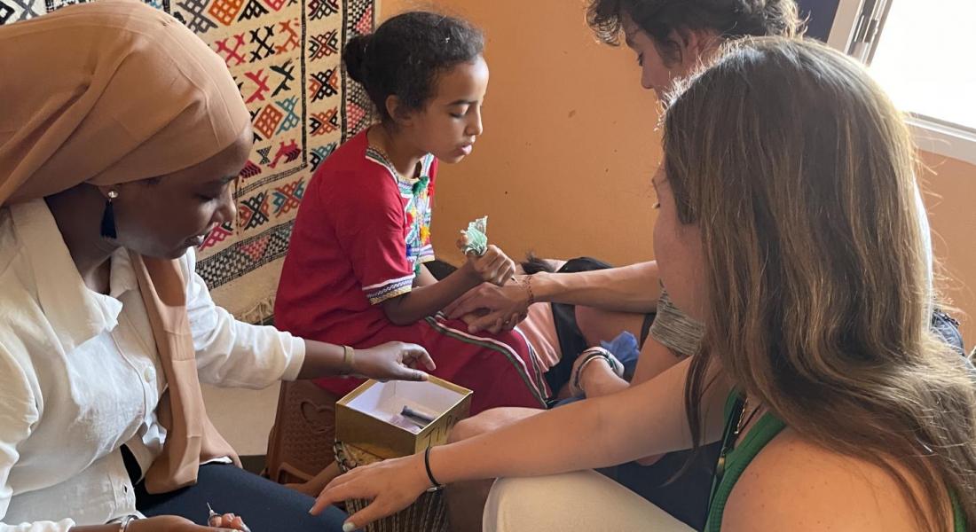 Grace Capko in Morocco