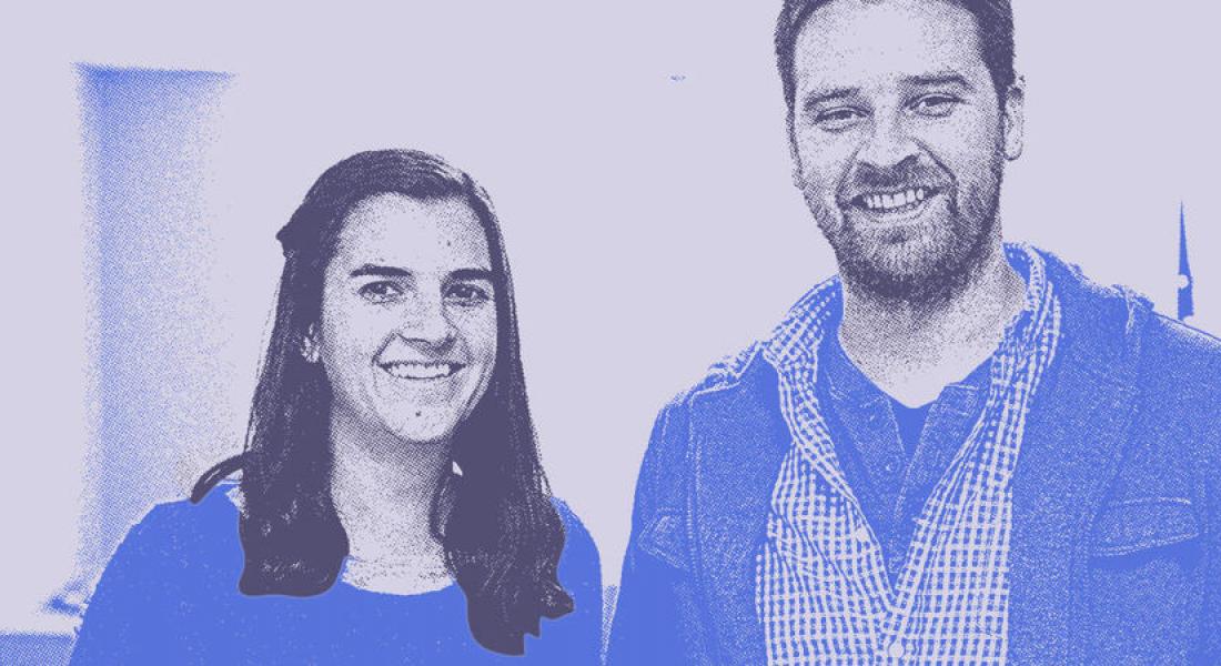Former Doctoral Affiliate Maria Gibbs and Dustin Mix Former Doctoral Affiliate Maria Gibbs and Dustin Mix