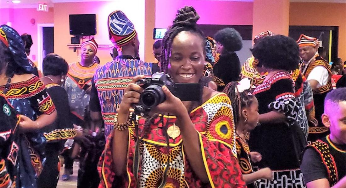 Kefen_Participating in the cultural event of an ethnic group from the North West Region of Cameroon
