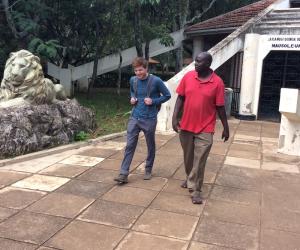 Jack Drey in Kenya