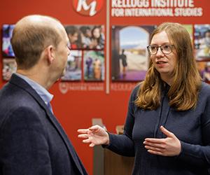 Abigail Keaney '24 and Brian ÓConchubhai