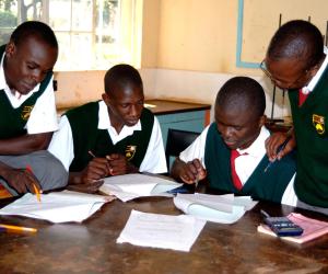 Kenyan secondary students