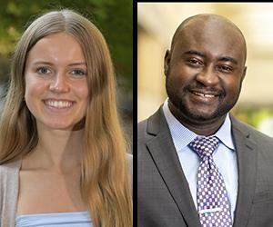 Anna Mittag '24 and Ellis Adams