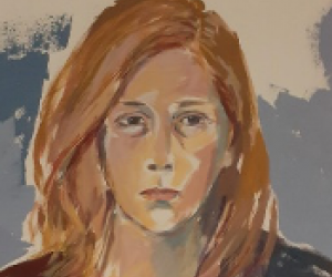 Portait of Mercedes Prieto by Pilar Bustos