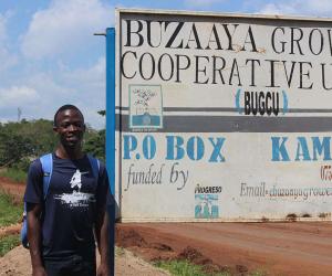 International Scholar Trevor Lwere in Uganda