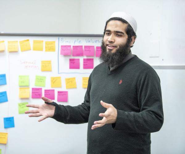 MGA Student Ahmed Makki
