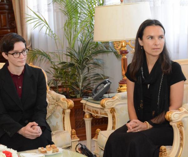 Powell and Rothkopf in Algeria, 2018