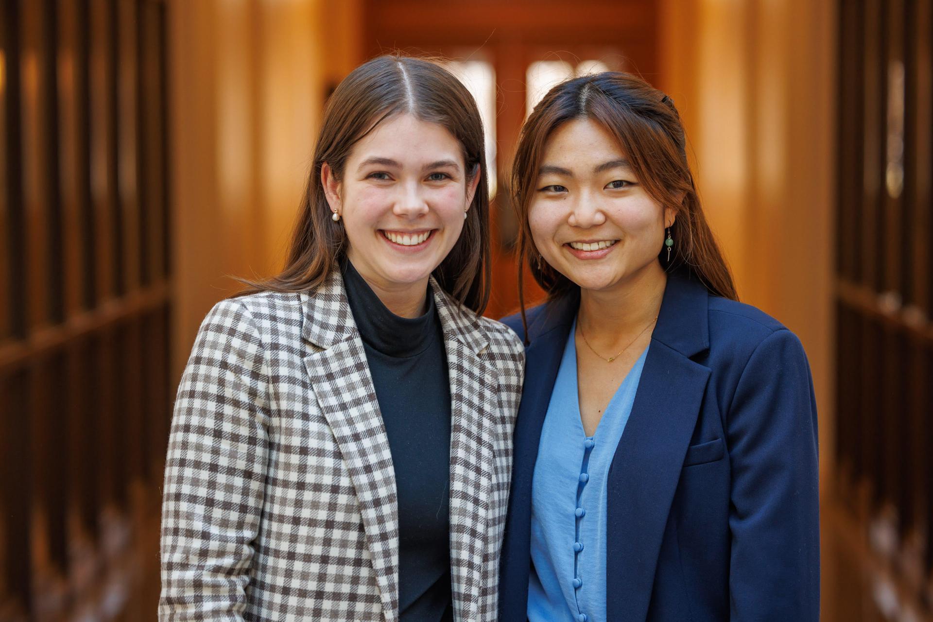 Stella Cho and Maria Teel